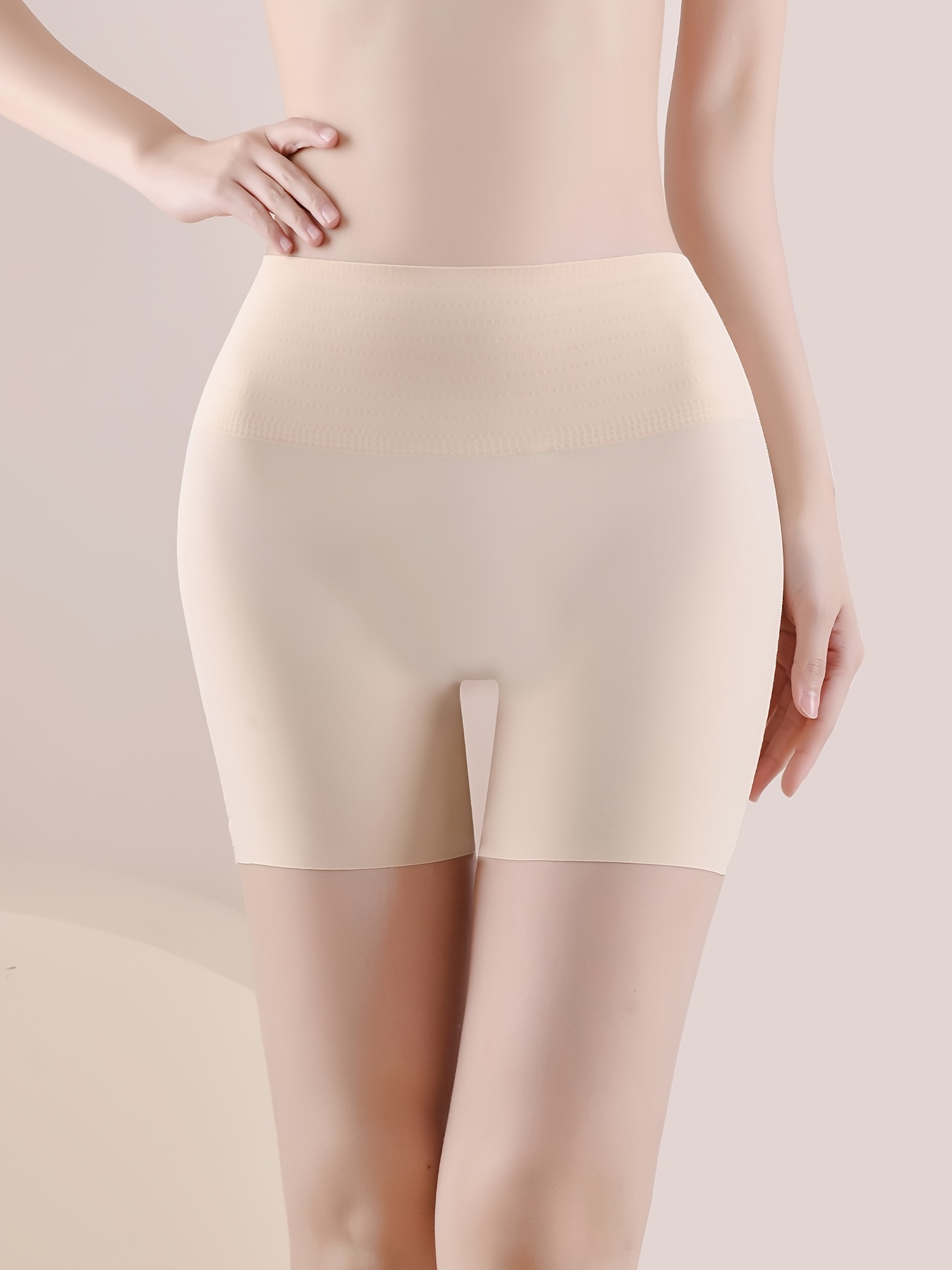 Women's Seamless Shapewear Control Panties High Waist - Temu Canada