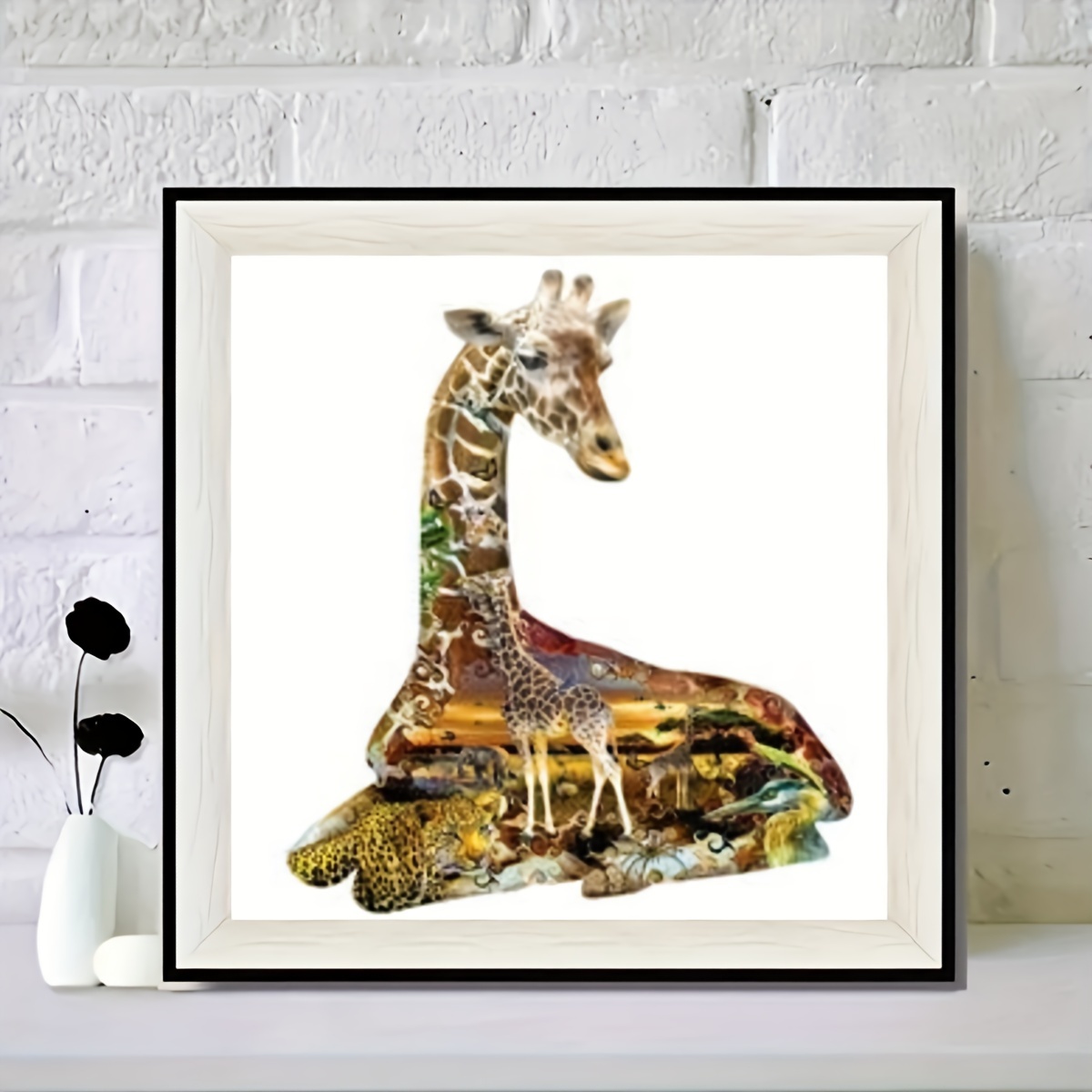 Decoration Adult Diamond Art Diy Gift Gem Art Giraffe Diamond