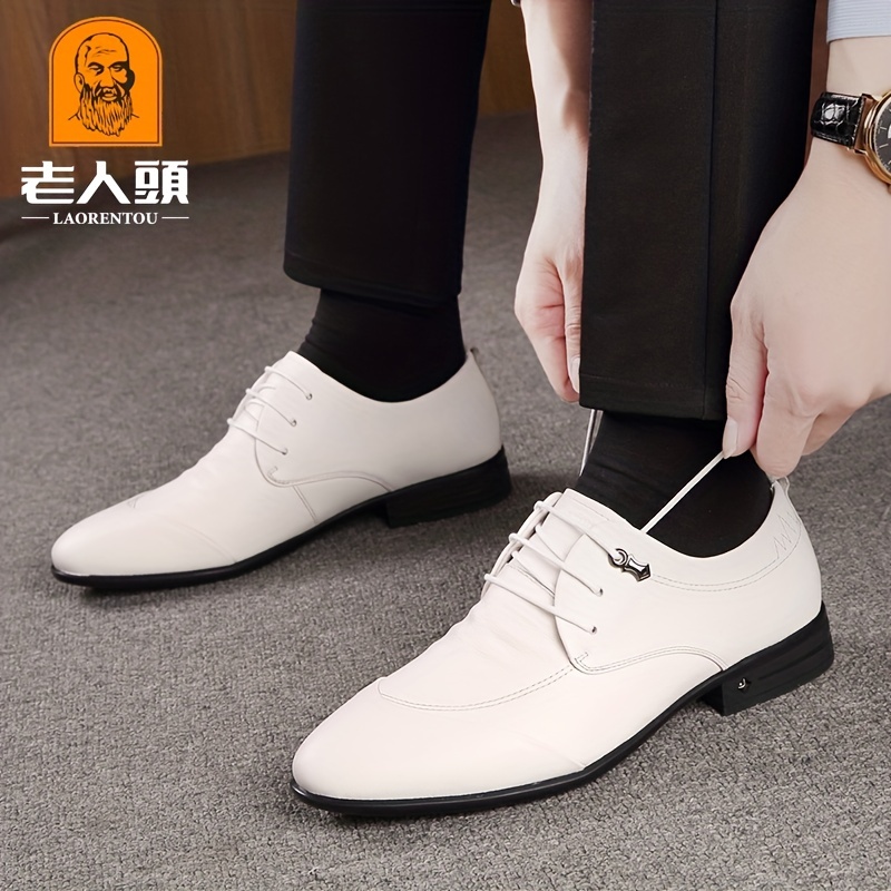 White colour 2025 formal shoes