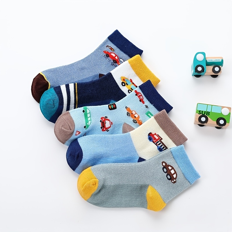 5 Paar Baby Socken Kinder Cartoon Auto Grafik Baumwolle Crew Socken Warme  Winter Mädchen und Jungen - Temu Germany