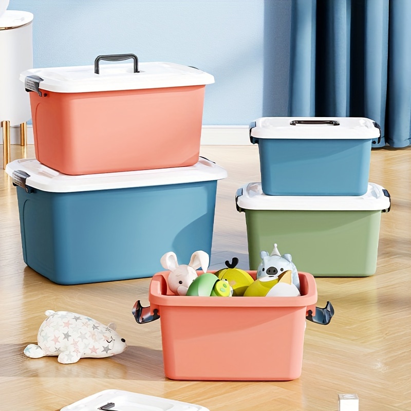 Storage Boxes With Lid Plastic With - Temu