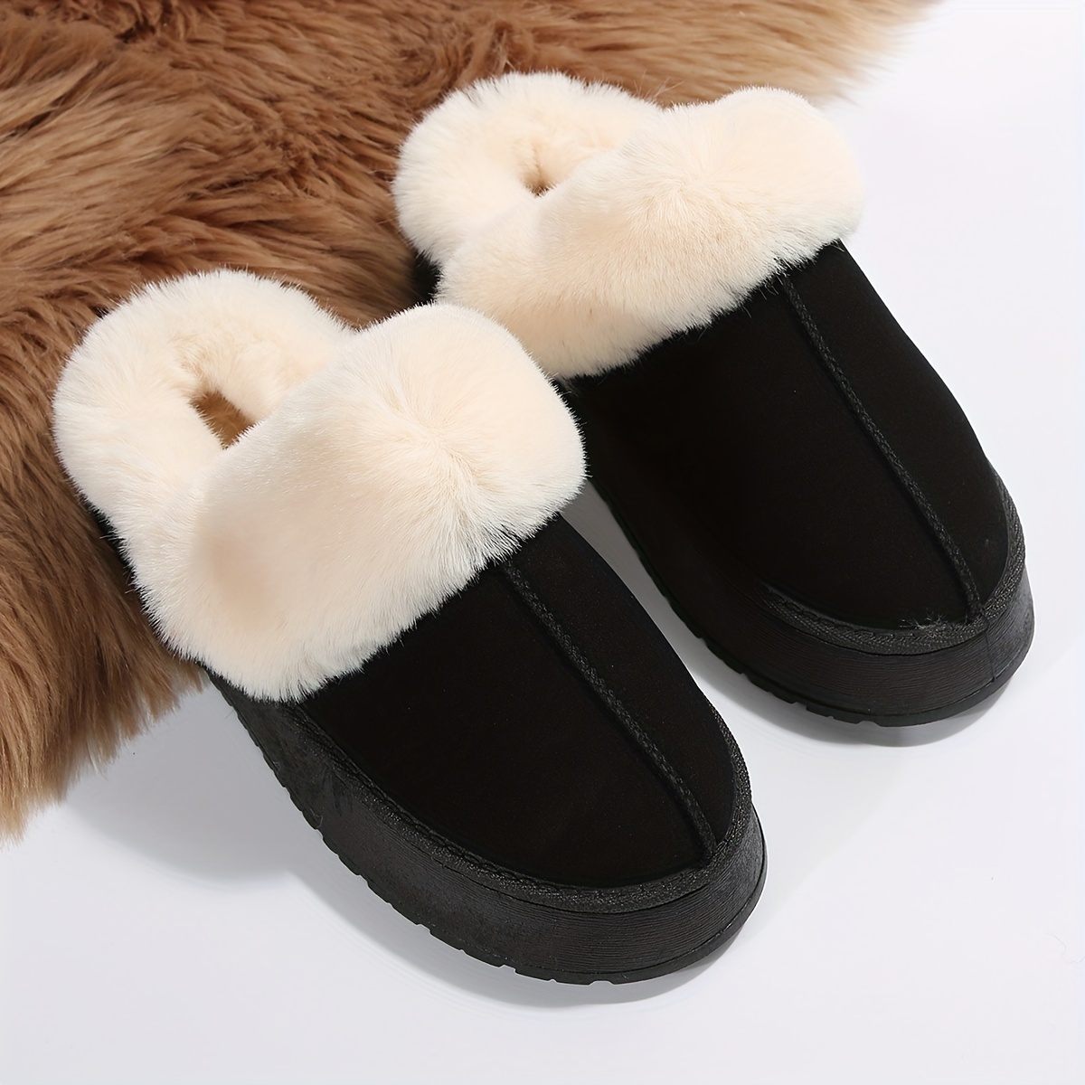 Women's Warm & Cozy 100% Genuine Sheepskin Suede Sole Slippers – Moccasins  Canada