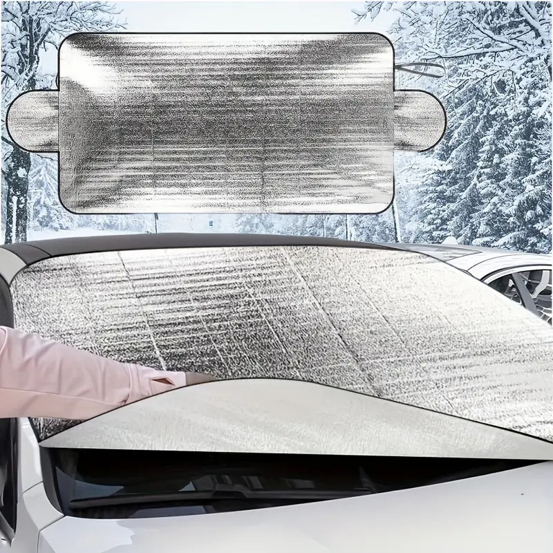 1pc Auto glas schneeschutz Auto sonnenblende Frontscheibe - Temu