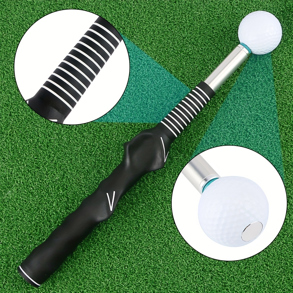 1pc stretchable swing training device sound emitting swing practice rod golf accessories details 5