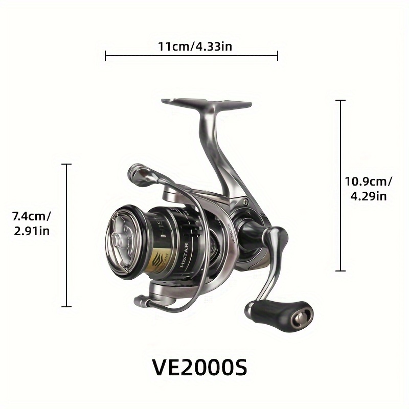 Spinning Wheel 5.5:1 Powerful Rotating Gear Ratio - Temu