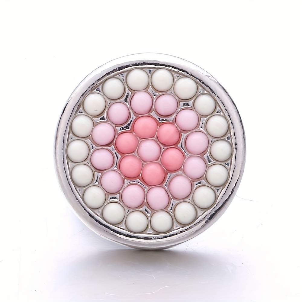18mm Snap Button Jewelry DIY Accessories Material
