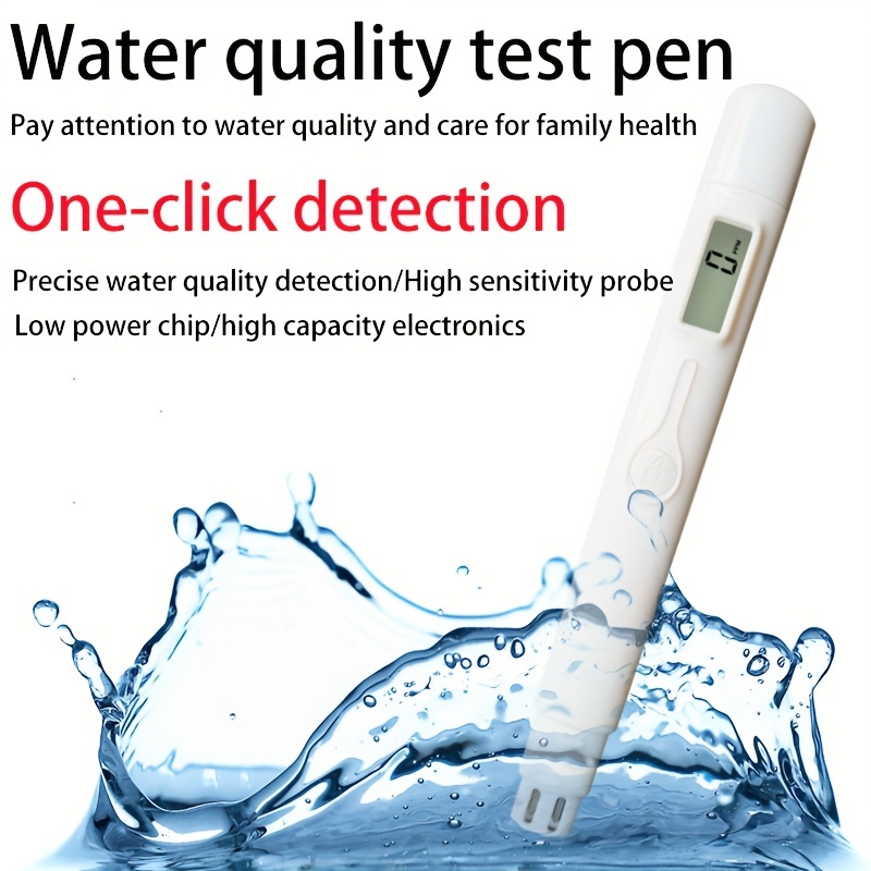 Test de qualité de l'eau testeur d'eau numérique compteur 3 en 1