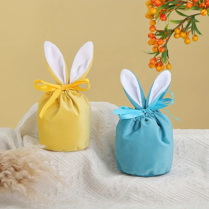 Velvet Bag With Rabbit Ears, Wedding Gift Box, Candy Box For Weddings, Candy  Biscuit Cookie Boxs, Wedding Party Decor, Wedding, Wedding Supplies - Temu