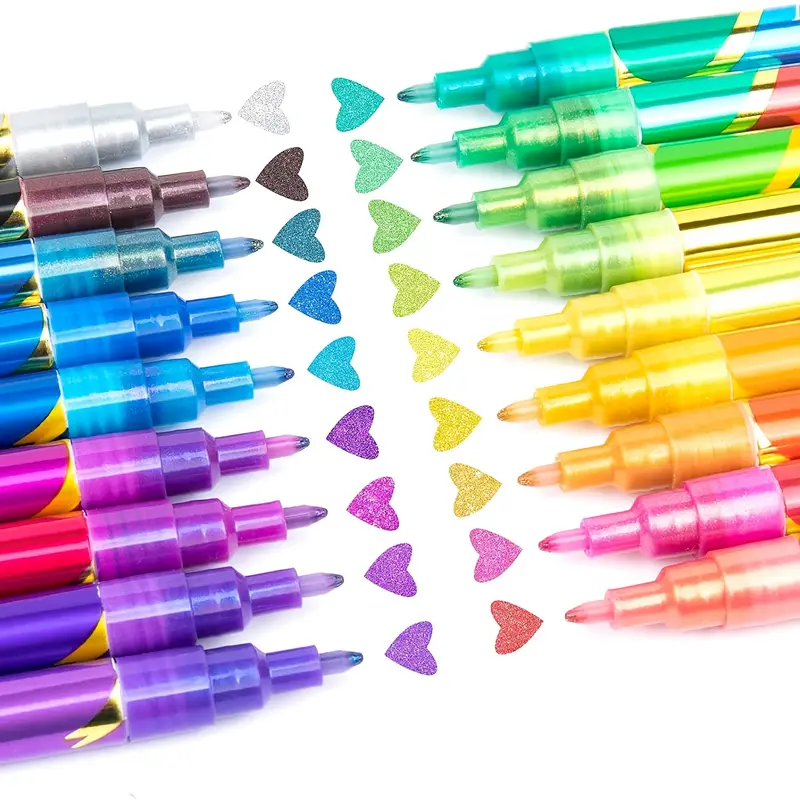 18 Vibrant Neon Gel Pens Perfect For Office School Kids - Temu Germany