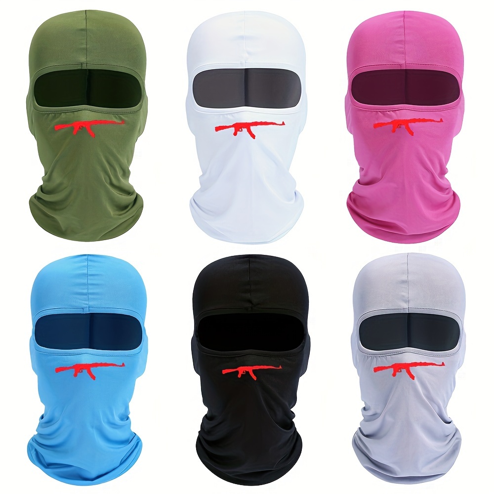 Sun Protection Balaclava Men Windproof Elastic Face Cover - Temu Canada