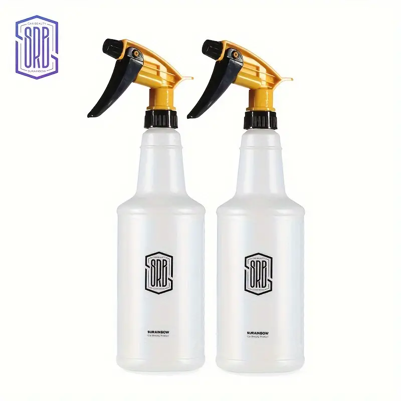 Rainbow Plastic Spray Bottles For Cleaning Solutions - Temu