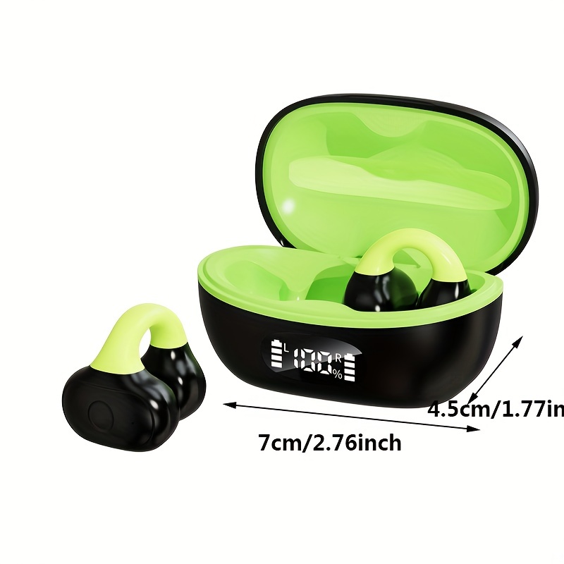 Auriculares inalámbricos Bluetooth T75 con ganchos para las orejas