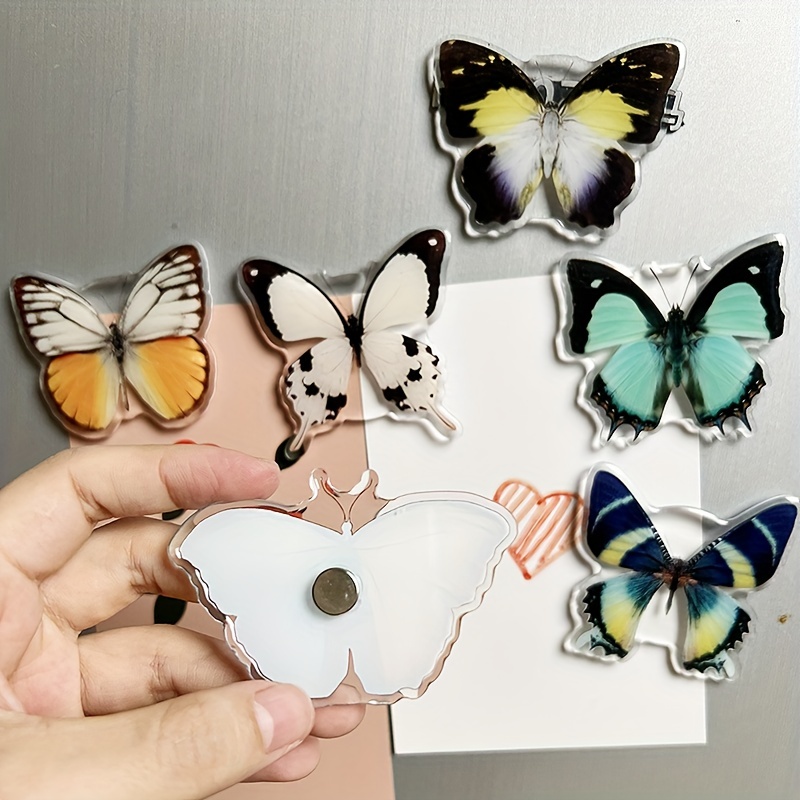 4pcs Fridge Magnets, Leaf Fridge Magnets, Kawaii Acrylic Refrigerator  Magnets, Whiteboard Magnets Sticker, Decorative Refrigerator Magnets, Cute  Offic