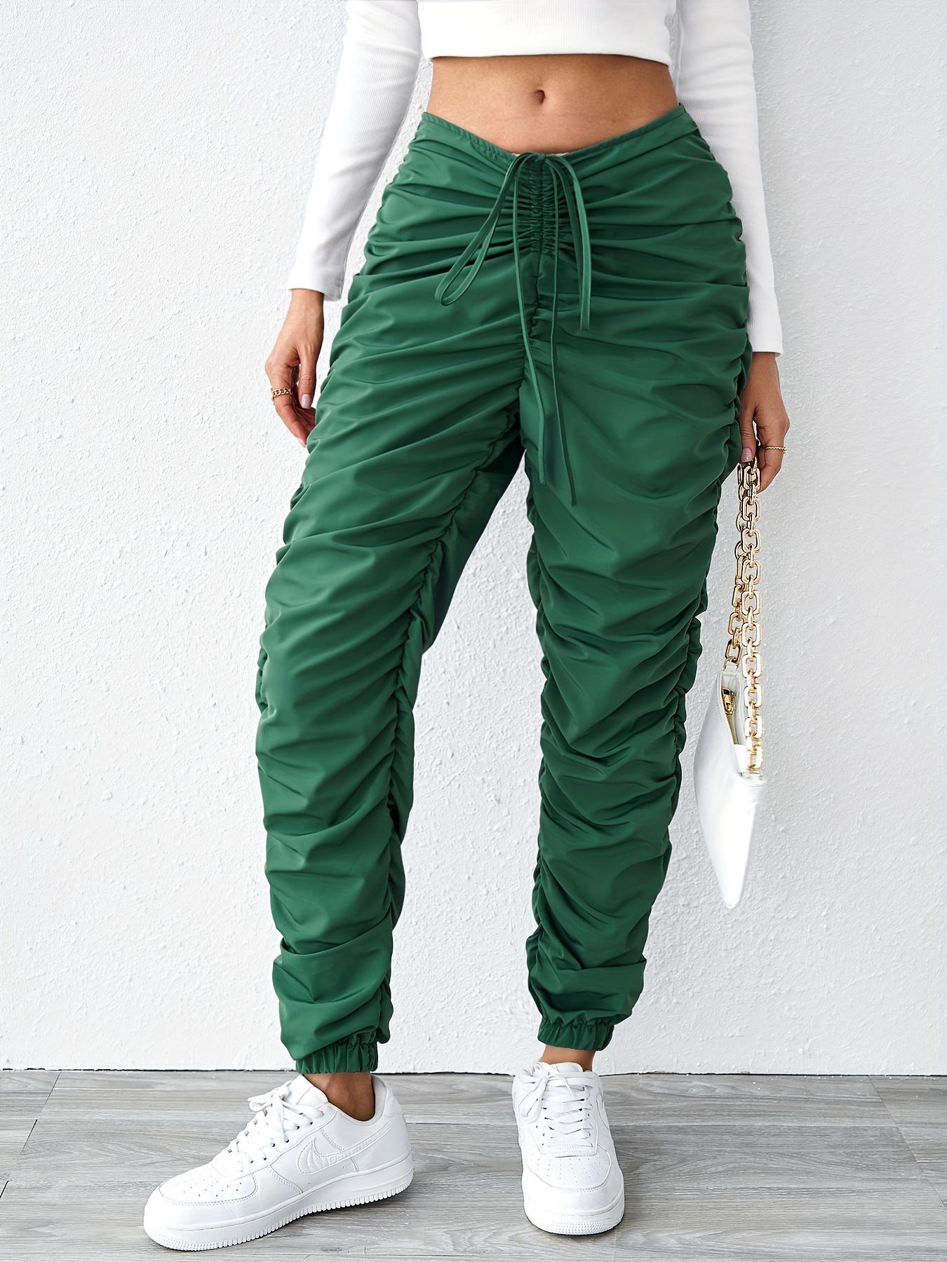Green Pants For Women - Temu Canada