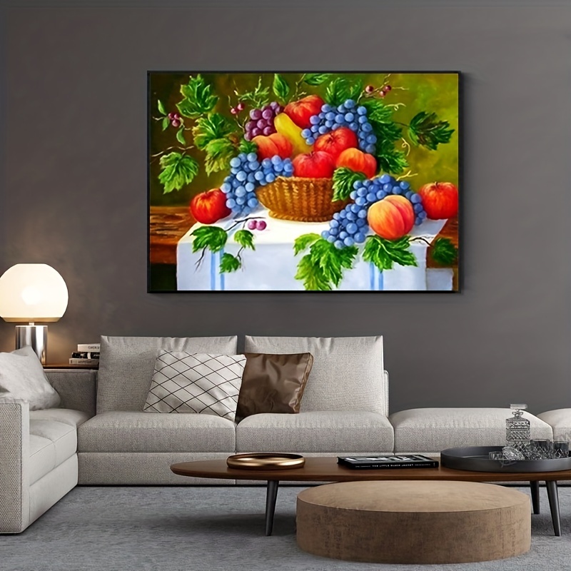 5D Diamond Painting Table of Fruit Kit