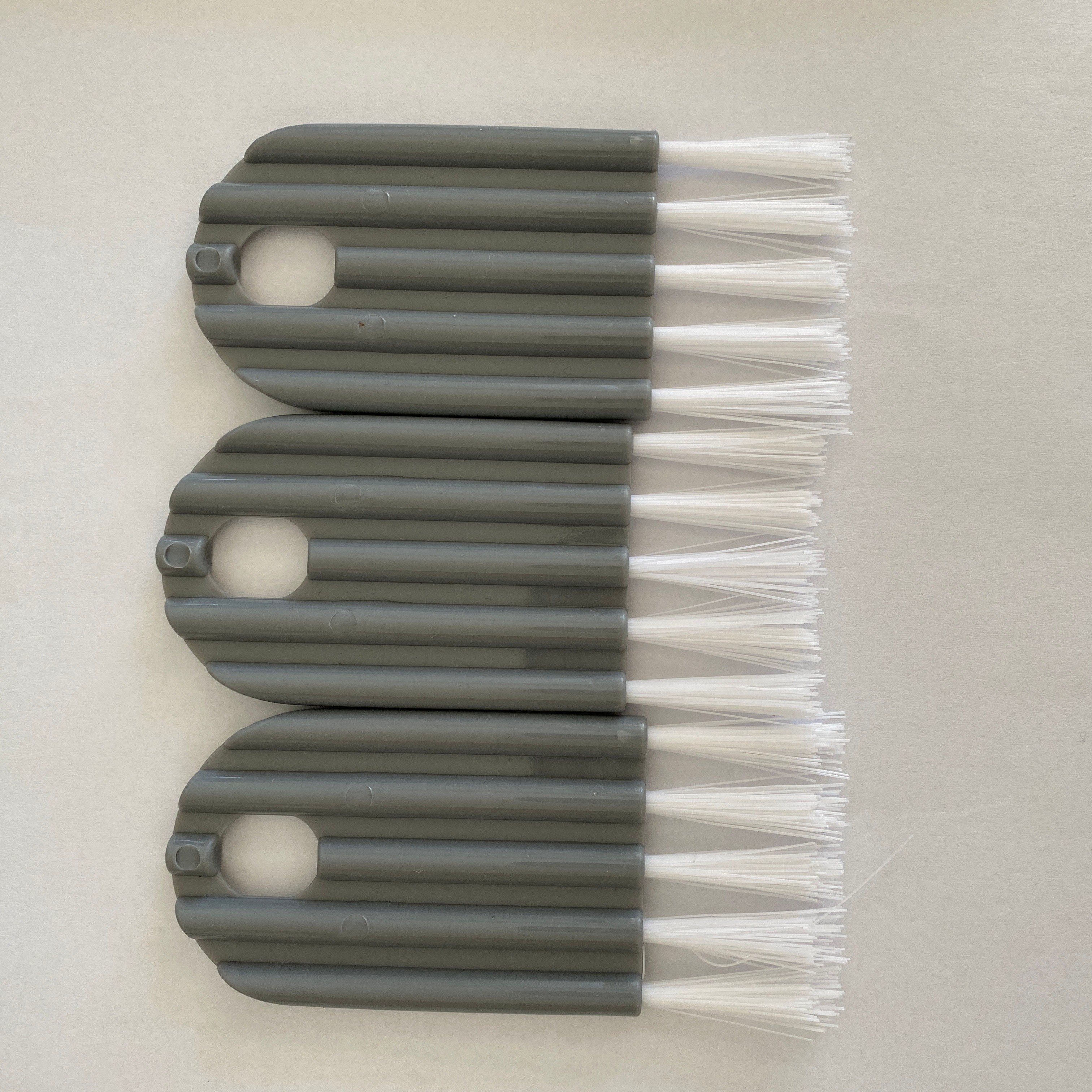 Plastic 3 in 1 Multifunctional Cleaning Brush Mini Glass Cover