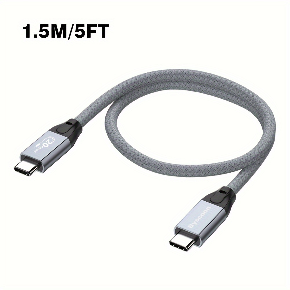  Samsung USB-C Cable (USB-C to USB-A)- White, Laptop :  Electronics