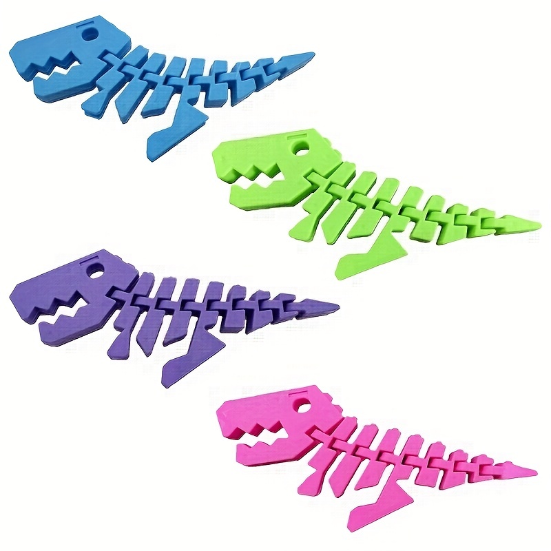 Dinosaur Key Chain Toy, Fidget Toy, Game Toys, 3d Dino