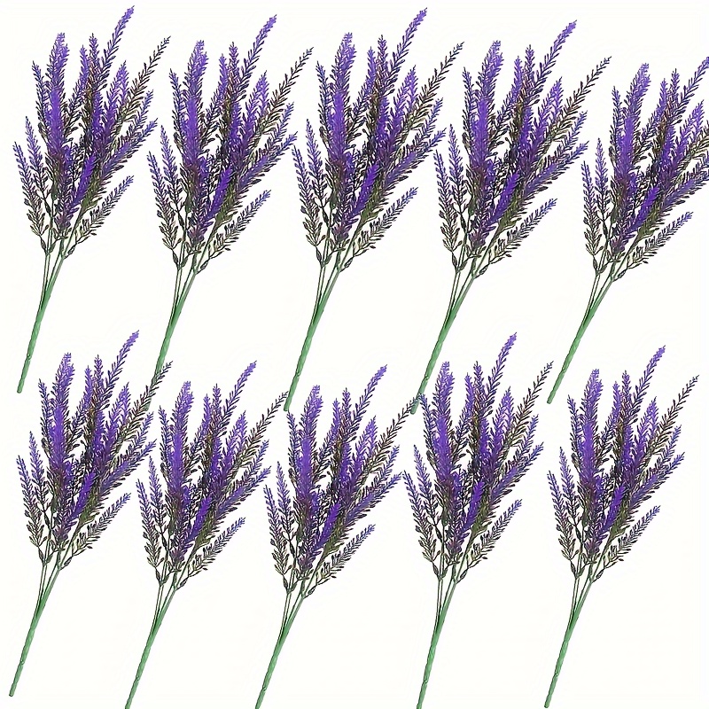 10 Fiori Lavanda Artificiale Non Sbiadiscono Decorazione Esterna - Pianta  In Plastica Anti-uv Giardino, Portico E Fioriera, Acquista Temu E Inizia A  Risparmiare