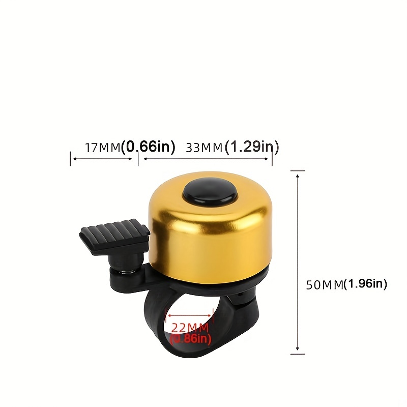 Alloy Mountain Bike Bell Flat Bell Aluminum Bicycle Bell