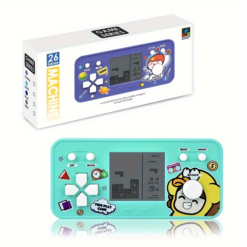 Handheld Square Switch Game Console Nostalgic Classic - Temu