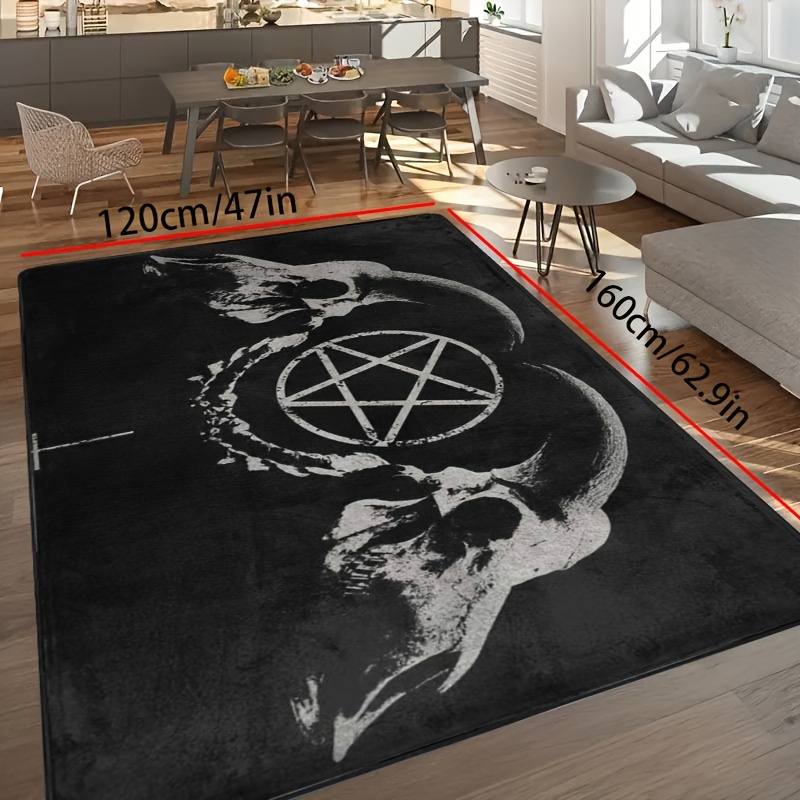 Halloween Decor Carpet Halloween Atmosphere Floor Mats - Temu