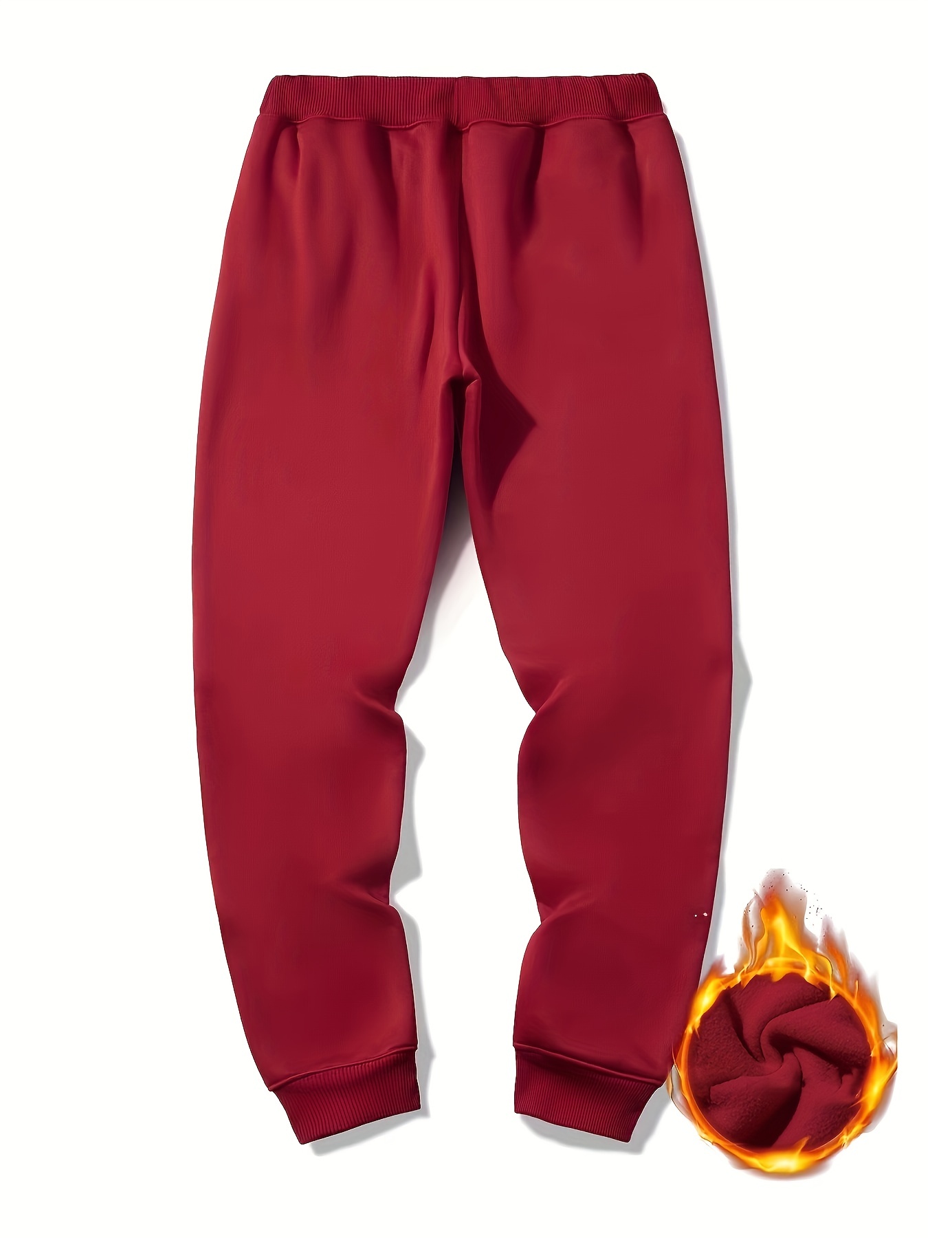 Lightning Pattern Drawstring Joggers Men s Sweatpants