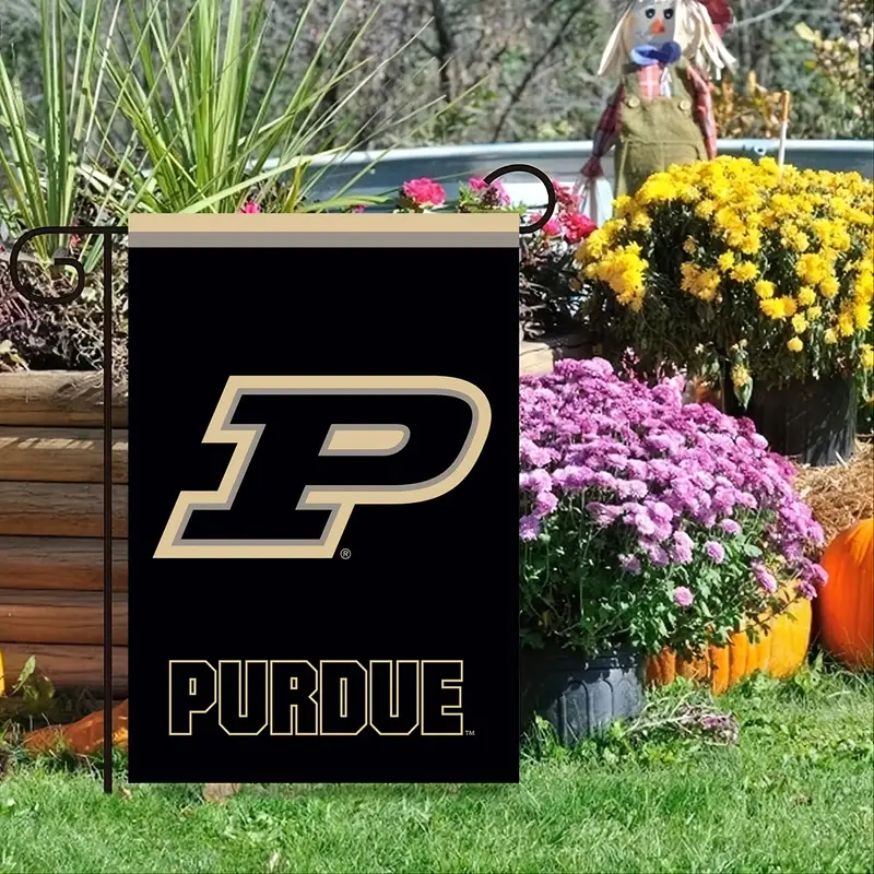 Show Your Boilermaker Pride with this 1pc Purdue Boilermakers Garden Flag!