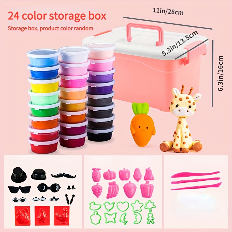 Modeling Clay Kit - 24 Colors Air Dry Ultra Light Magic Clay