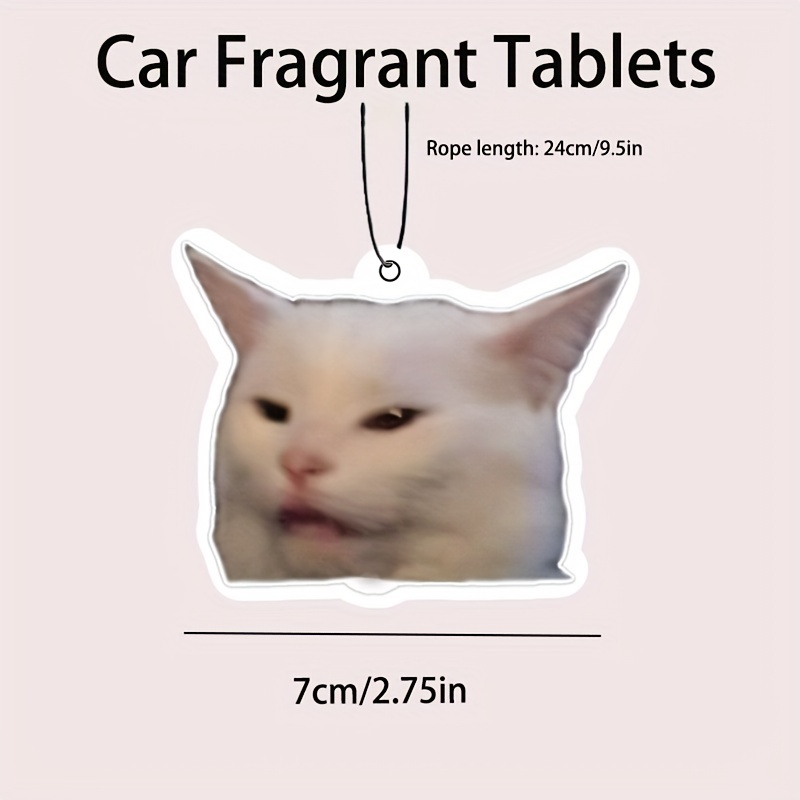 1 Stück Süßes Katzen design Auto aromatherapie tablet Auto - Temu