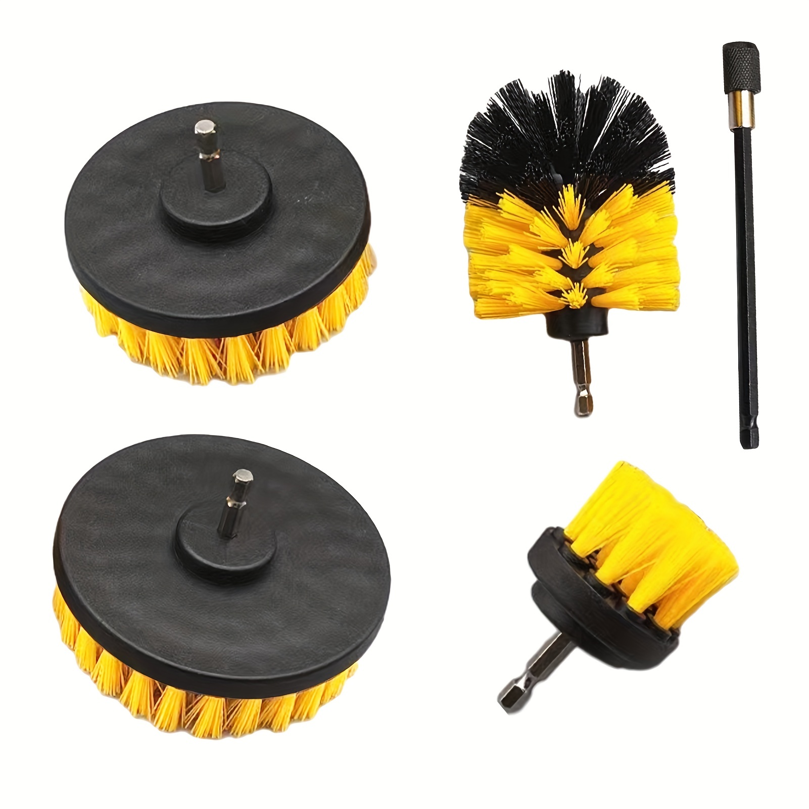 Universal Electric Drill Cleaning Brush Head Floor Decontamination