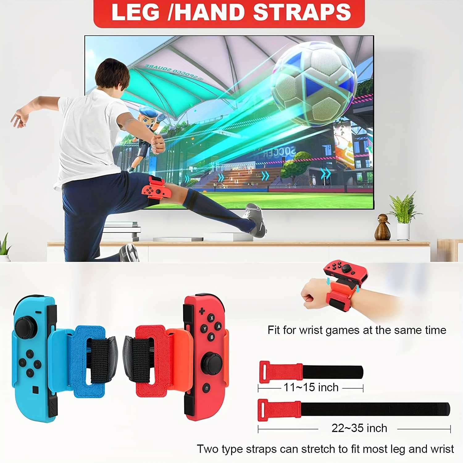Switch Sports Accessories Bundle - 18 In 1 Family Accessories Kit For *  Switch Sports Games:Golf Club, Sport Lightsaber, Table Tennis Bat, Cont