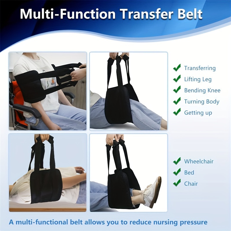 Bed Transfer Belts Nursing Transfer Sling Elderly Stand - Temu