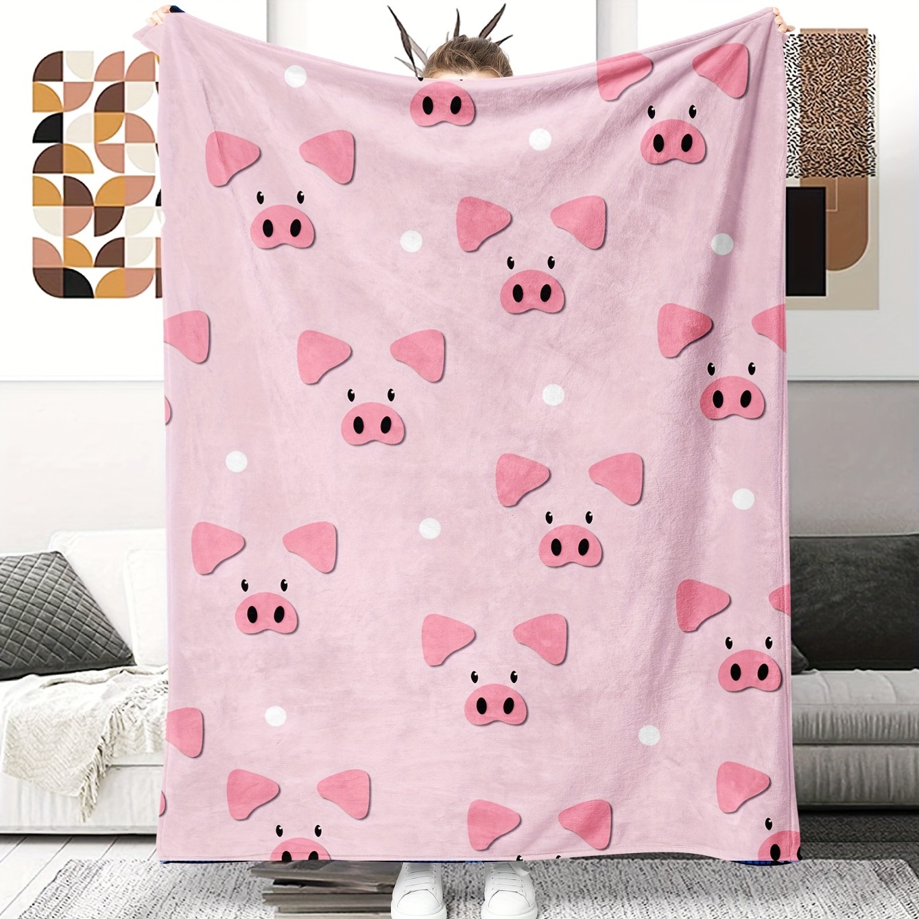 Pink discount pig blanket