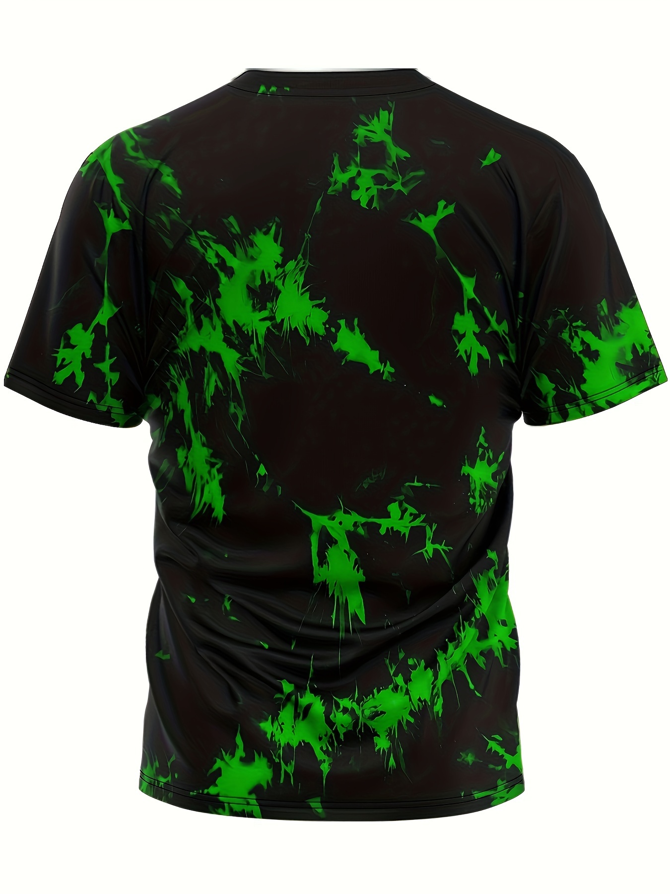 2pcs Camo Outfits For Men Casual Crew Neck Short Sleeve T Shirt