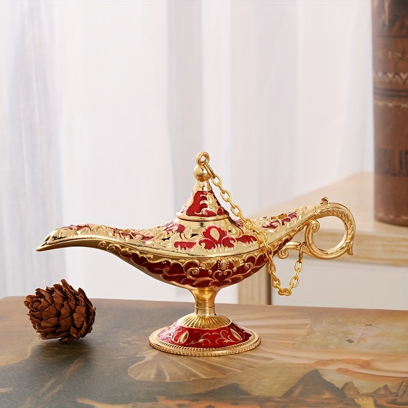 ALADDIN LAMP LAMPADA DI ALADINO DECORAZIONE DOMESTICA COSPLAY