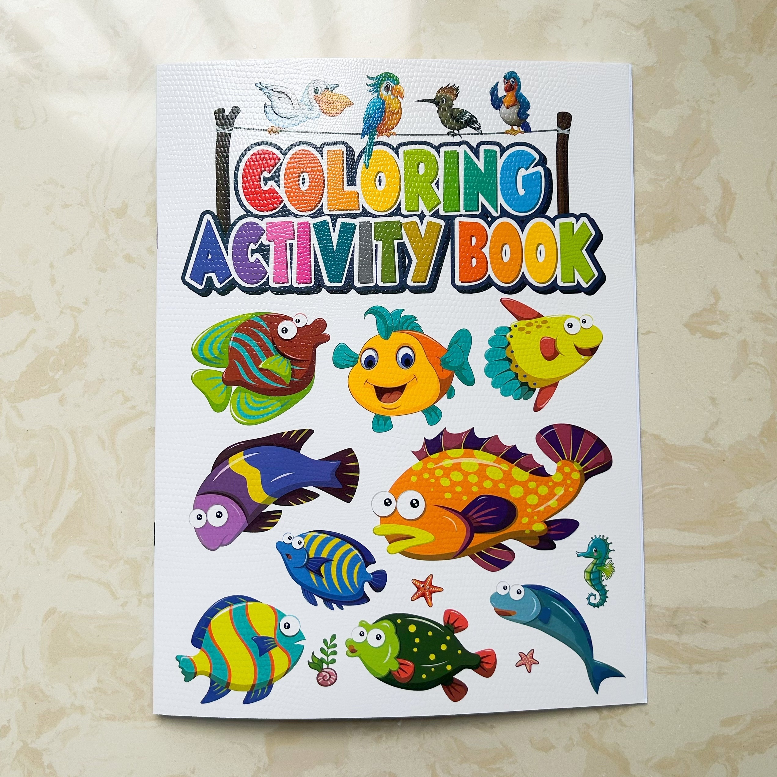 160 Páginas Libros Colorear Niños Niñas Coches Animales Verduras Libro  Dibujo Bebé Escuela Educación Temprana Papelería - Manualidades - Temu
