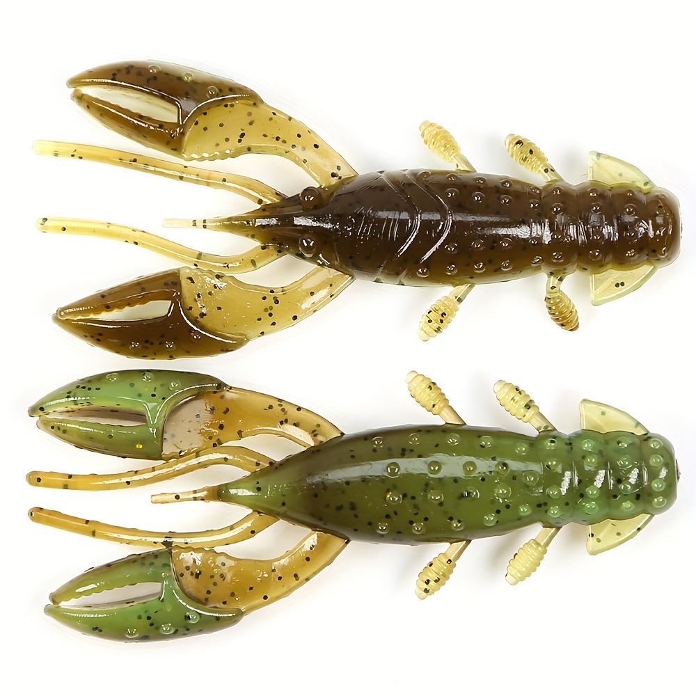 Pre rigged Crayfish Soft Lures: Premium Durable Tpe - Temu
