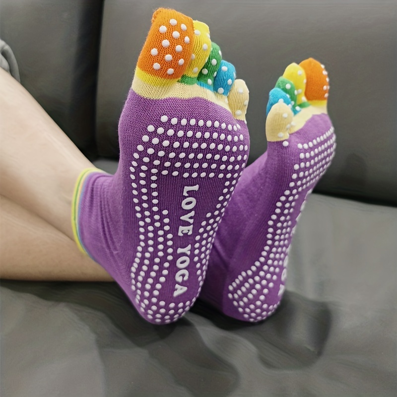 Long Tube Yoga Socks Anti-skid Middle Tube Pilates Socks