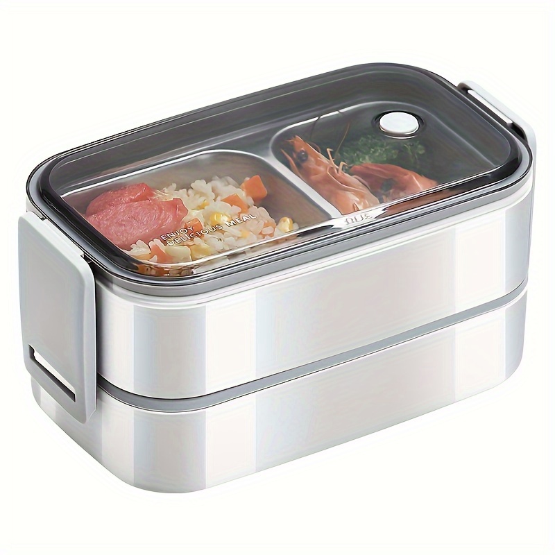 2800ml 4 strati rotondo cibo Pranzo Box in acciaio inossidabile Lunch Box  Lunch Box Food Storage Box per bambini Lunch Box Cibo caldo