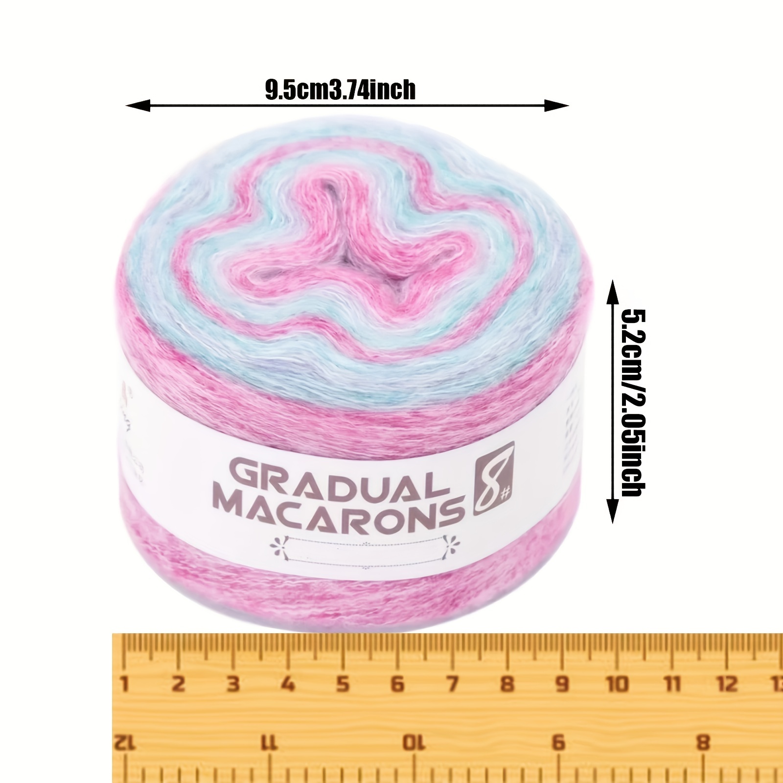 Sale New 8Balls x 25gr Yarn For Knitting Mohair Wool Soft Yarn Fingering Baby  Crochet Yarn Threads Crochet #03 Pastel Pink # Professional sales of yarn,  please pay attention to the store
