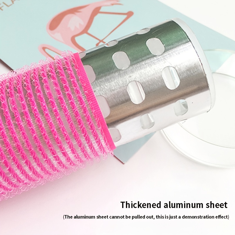 Self Grip Hair Rollers Set for DIY Bangs Medium Short Hair