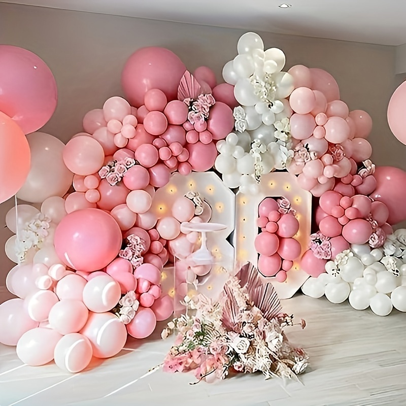 129pcs Globos Diferentes Colores Guirnalda Arco Fiesta - Temu