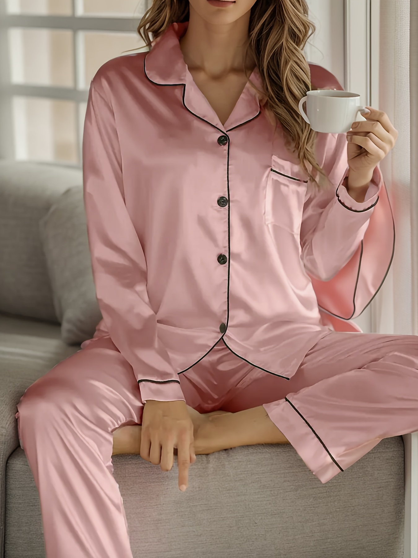 Women Satin Pajamas Suit Short Sleeve Top And Shorts Plain Nightwear Pajama  Set Silk at Rs 450/piece, Jaipur
