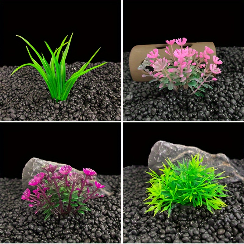 10pcs Decoración Acuario Mesa Arena Peces Decoración Plástico Simulación  Plantas Acuáticas Artificiales Flor Acuario Paisajismo - Mascotas - Temu  Spain