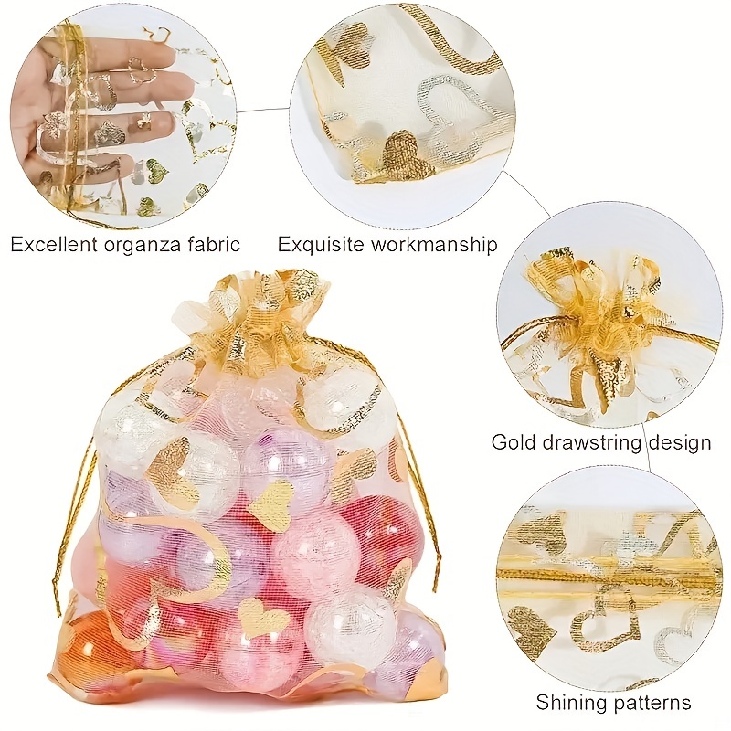 Organza Bags Small Gift Bags Jewelry Pouches Mini Drawstring - Temu