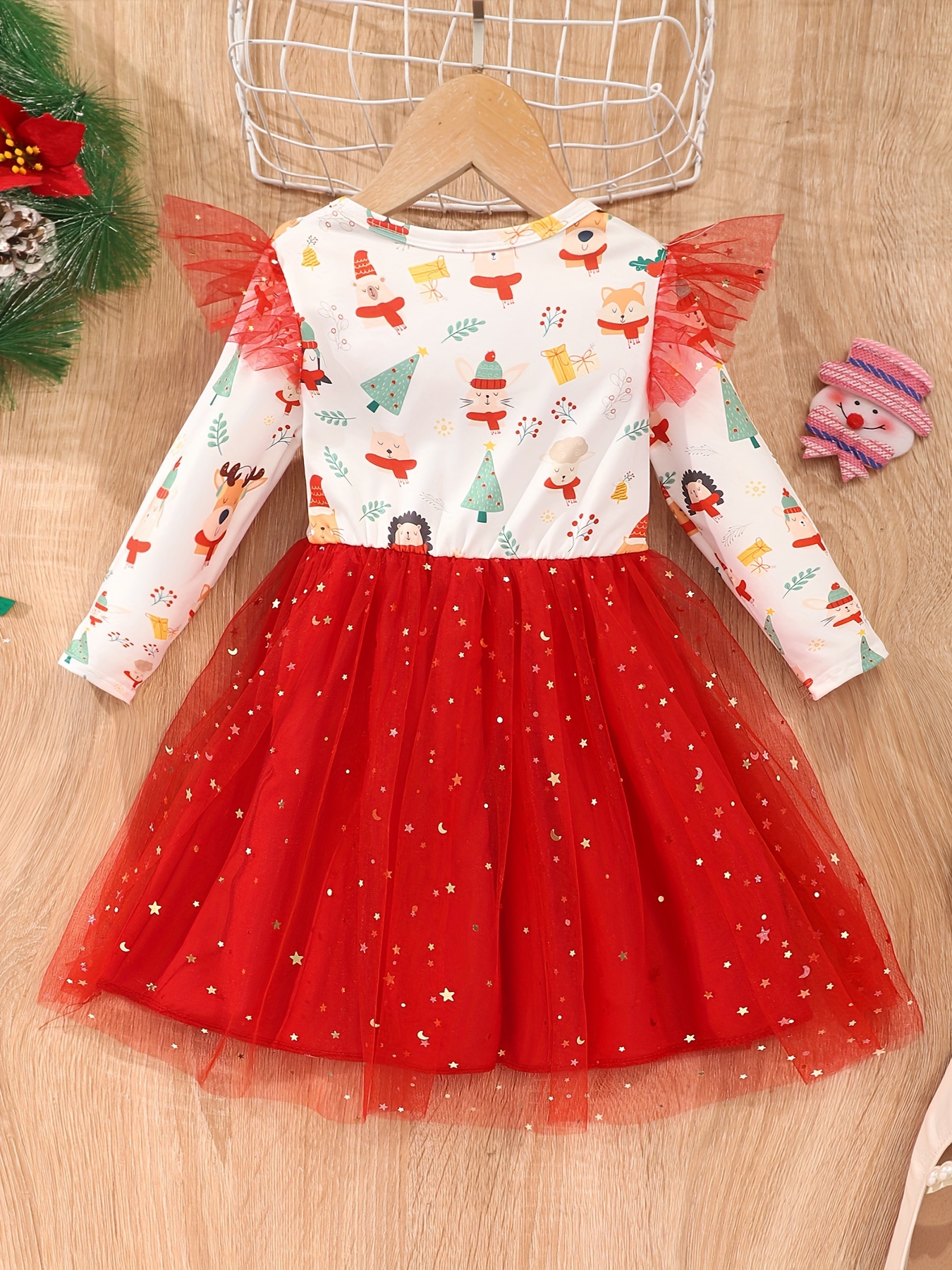 3t girl hot sale christmas outfits