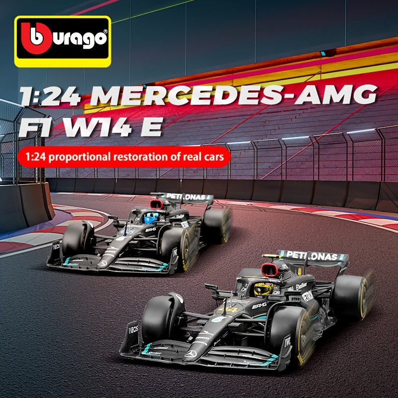 メルセデスAMG F1チームW14 2023大型特別版＃44および＃63合金カー