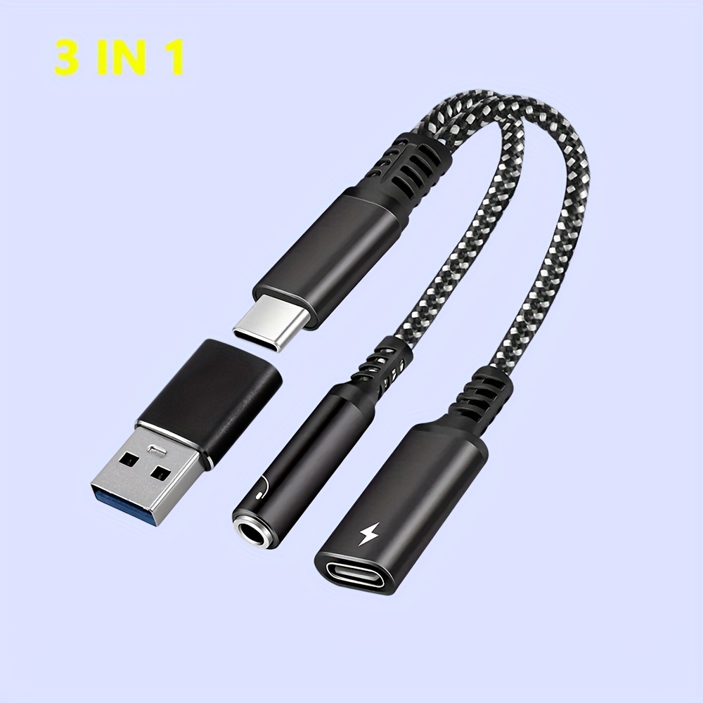 USB C to Micro USB Cable, Ancable 1-Feet Micro USB to USB Type C Cord  Support Charge & 480Mbps Sync Data Compatible with MacBook, iMac Pro,  Galaxy S8