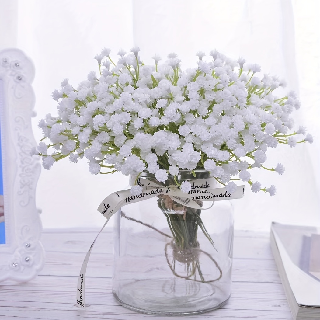 5Pcs Artificial Mini Baby's Breath Artificial Flowers Silk for